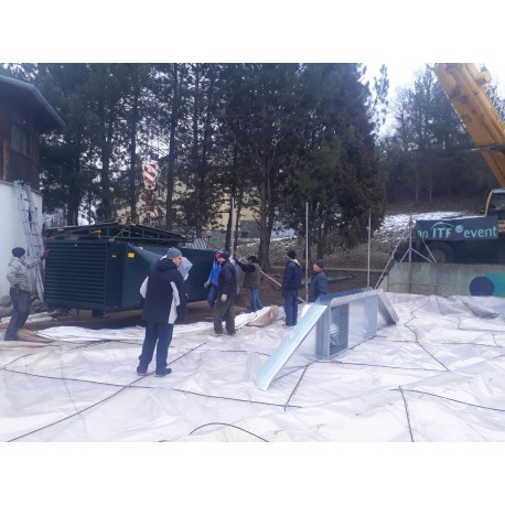 VÝMĚNA VZT TOPNÉ JEDNOTKY PRO PŘETLAKOVOU HALU