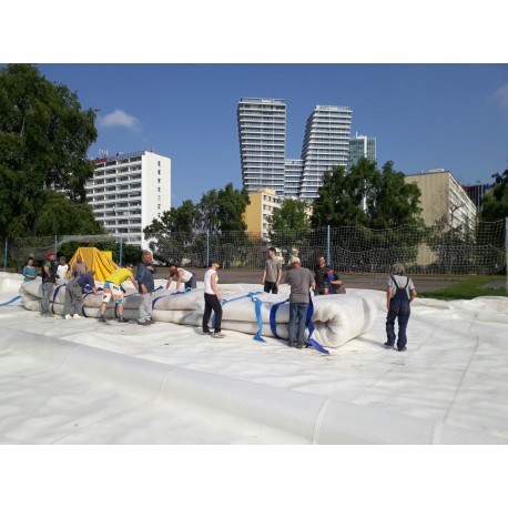 OBMĚNA FOLIÍ /PLACHET/ PRO PŘETLAKOVÉ HALY