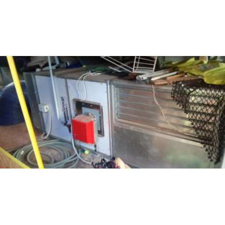 VZT jednotka APEN GROUP se záložním diesel afregátem