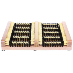 Čistič na boty - dřevěný ( Lakovaný Buk)