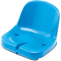 TRIBUNOVÁ SEDČKA OPĚRNÁ  -  SVĚTLE MODRÁ