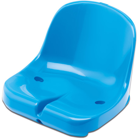 TRIBUNOVÁ SEDČKA OPĚRNÁ  -  SVĚTLE MODRÁ