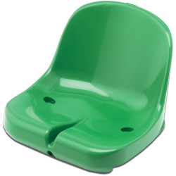 SEDAČKA NA TRIBUNY S OPĚROU - ELEGANCE -  ZELENÁ