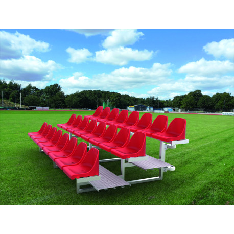 Mobilní tribuna 4 m – 24 sedadel