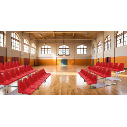 Mobilní tribuna 4 m – 24 sedadel