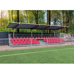 Střešní krytina pro tribunu Court Royal